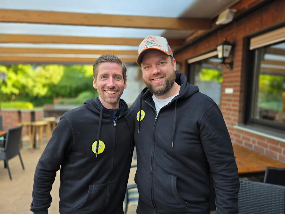 v.l.: Dennis Flade & Martin Zimmermann v.l.: Dennis Flade & Martin Zimmermann