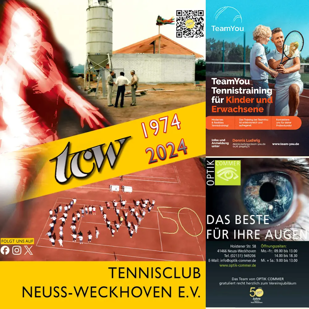 Jubiläumsclubheft online verfügbar Jubiläumsclubheft online verfügbar