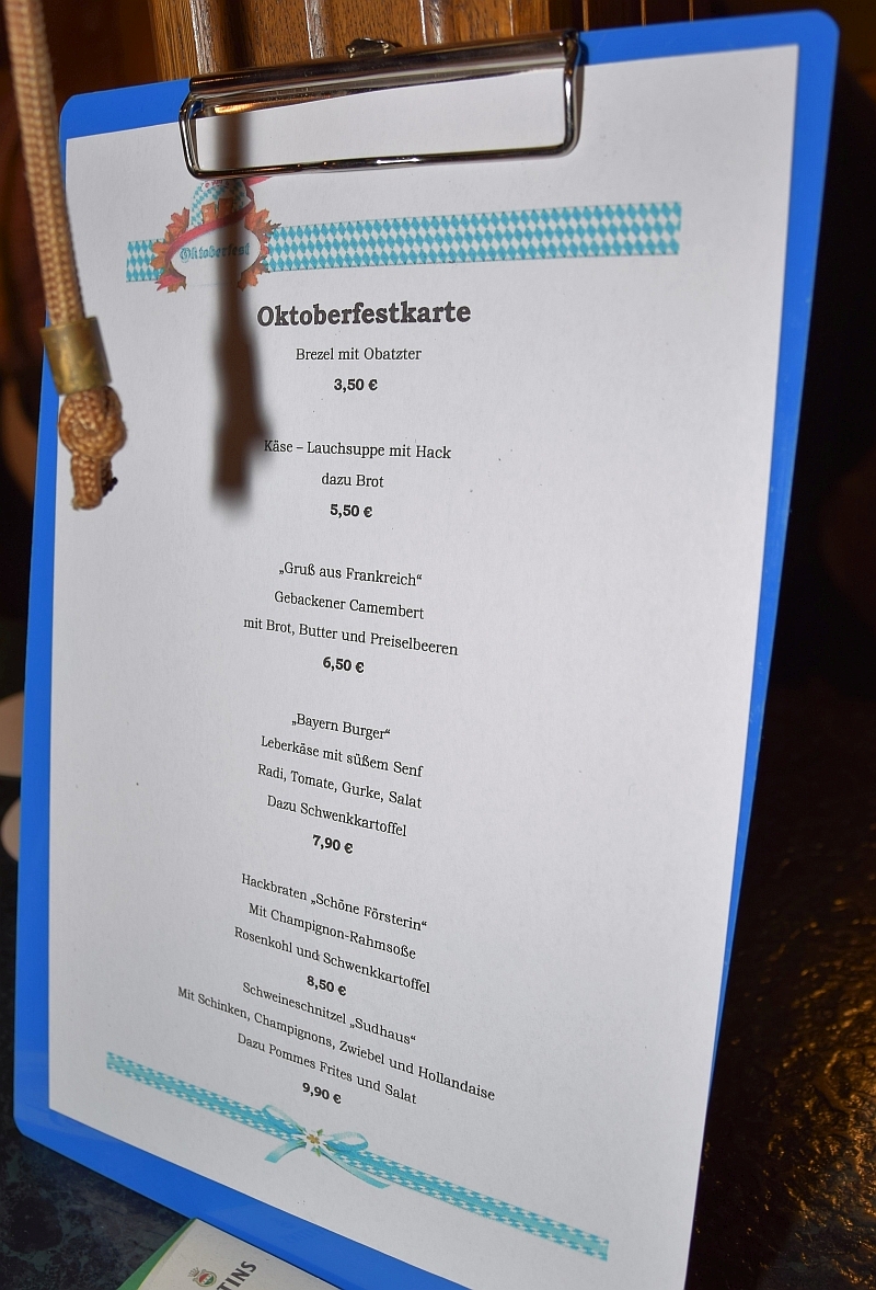 Speisekarte Oktoberfest 2018 im TC Neuss-Weckhoven e.V. Speisekarte Oktoberfest 2018 im TC Neuss-Weckhoven e.V.