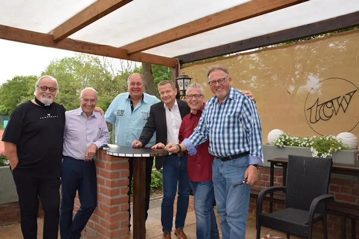 Außenstammtisch mit Rolf Schmolz im TC Neuss-Weckhoven e.V. 