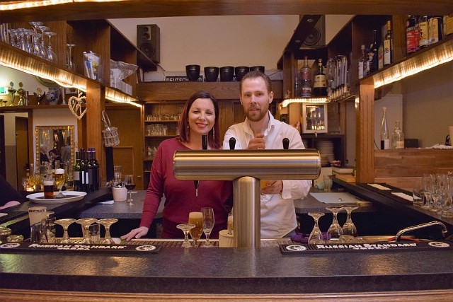 Melanie & Lars Borrmann, Betreiber der Clubgastronomie im TCW Melanie & Lars Borrmann, Betreiber der Clubgastronomie im TCW