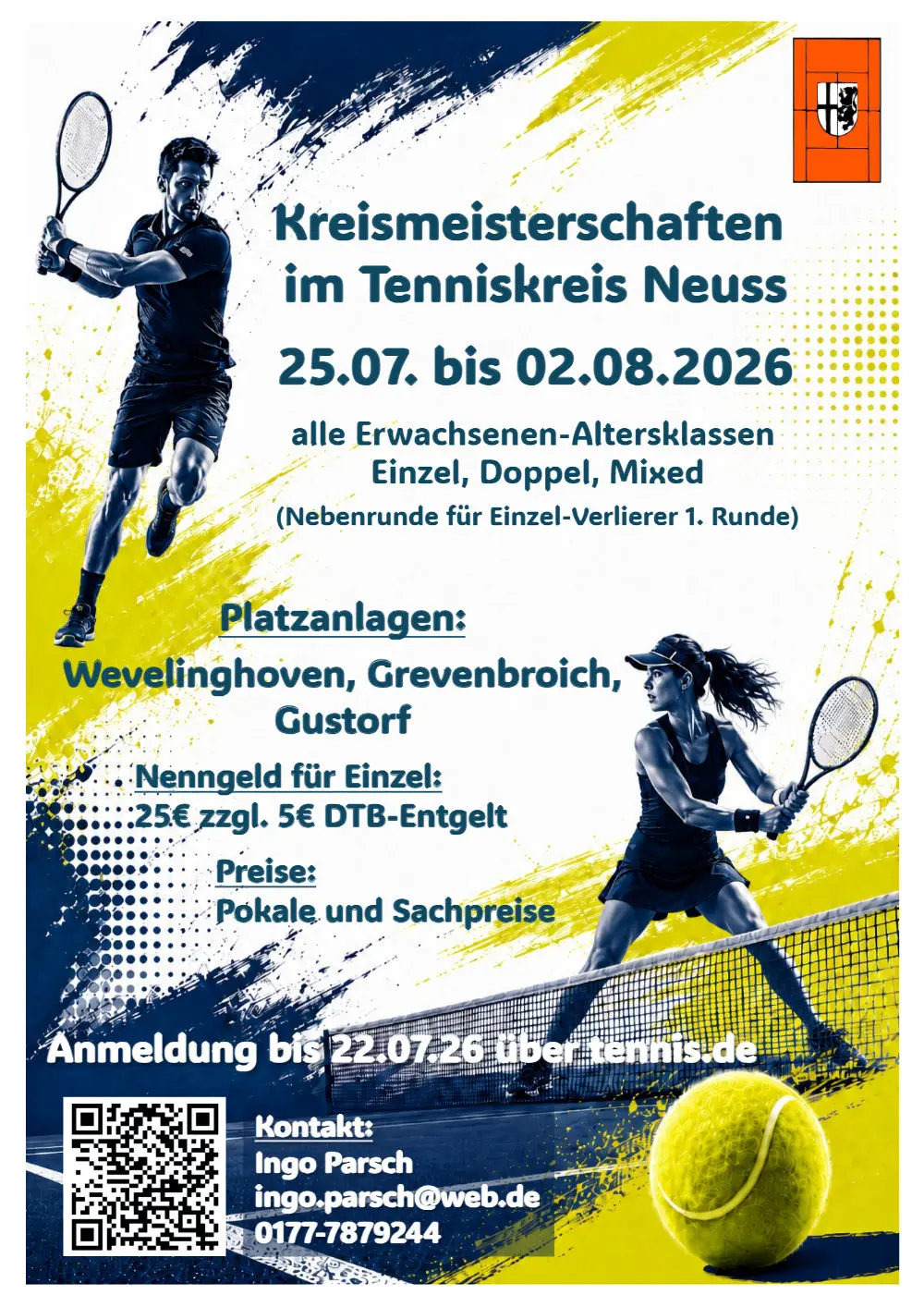 Kreismeisterschaften im TK Neuss 2026
