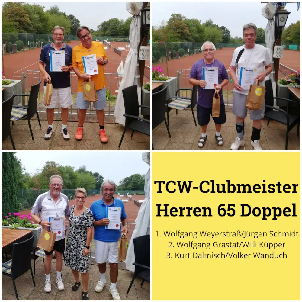Clubmeister 2022: Wolfgang Weyerstraß/Jürgen Schmidt Clubmeister 2022: Wolfgang Weyerstraß/Jürgen Schmidt