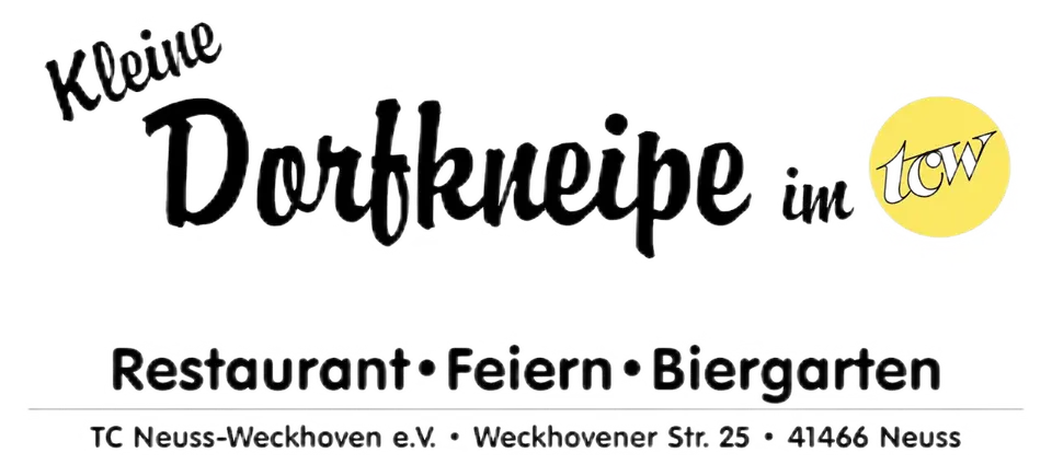 Logo "Kleine Dorfkneipe im TCW" in Neuss-Weckhoven