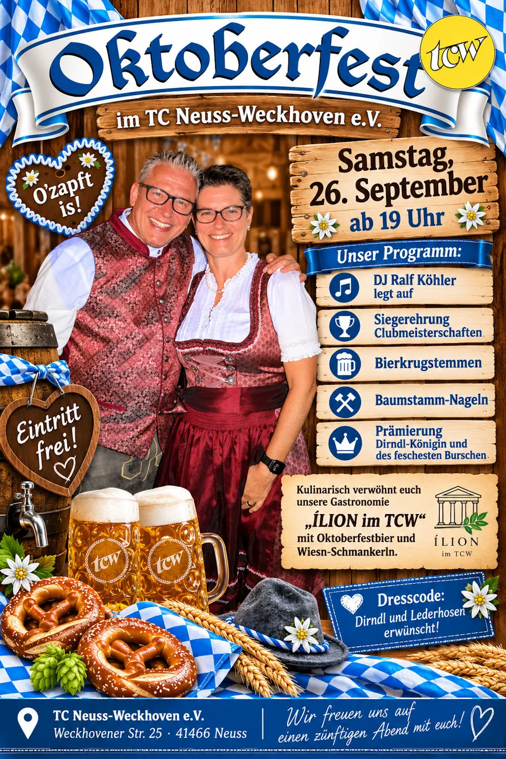 Oktoberfest im TCW Oktoberfest im TCW