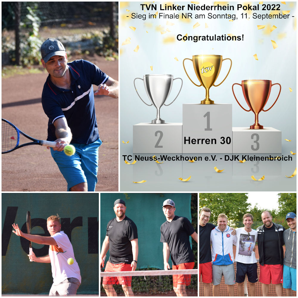 Herren 30 gewinnt Finale der Nebenrunde Gr. C Herren 30 gewinnt Finale der Nebenrunde Gr. C