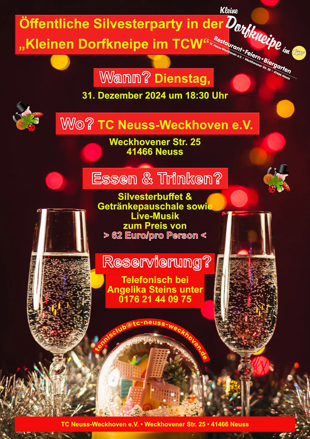 Silvesterparty im TCW Silvesterparty im TCW